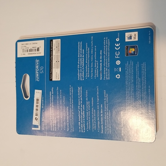 Lexar 16 GB Jumpdrive S70 Hi-speed USB stick, NWT - Picture 2 of 3